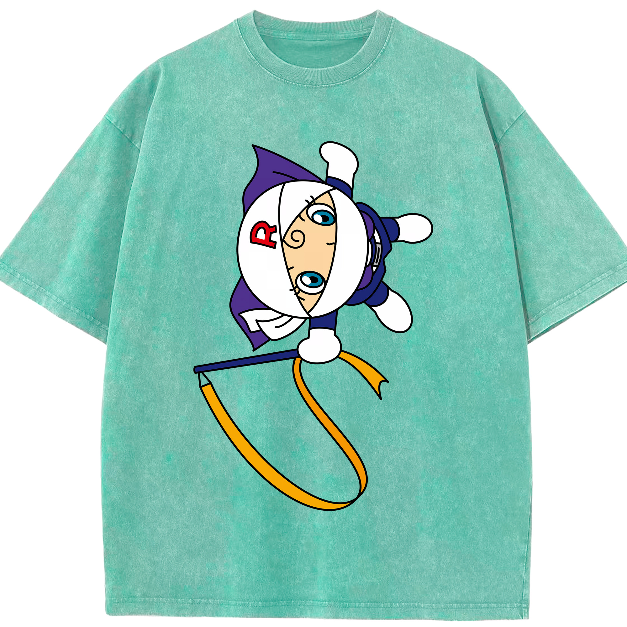 （画像用） アンパンマン Anpanman 綿100% ヴィンテージ風 半袖Tシャツ（フロントプリント）
